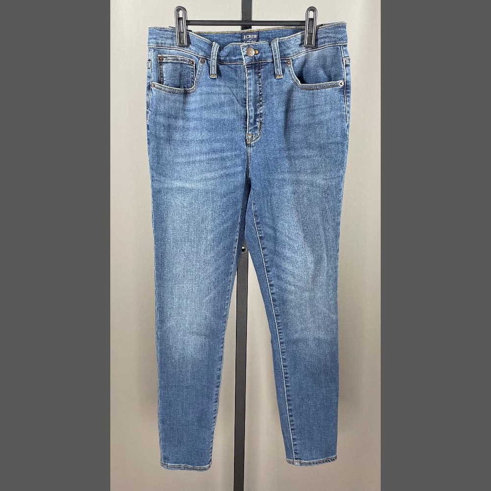 NEW J Crew Jeans Womens 29 blue denim skinny preppy casual classic